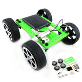1 Set Mini Solar Powered Toy Diy Car Kit Children