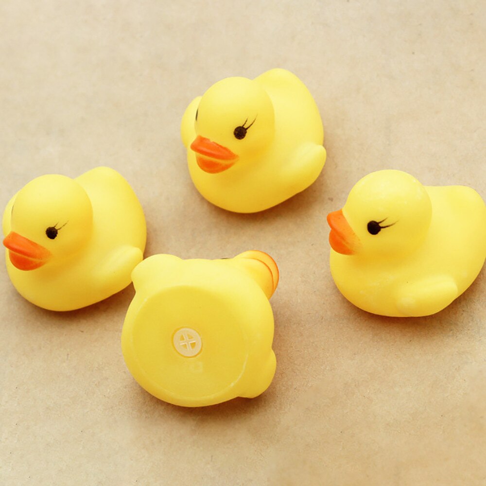 New 10pcs Squeezing Call Rubber Duck Ducky
