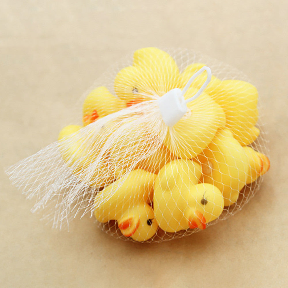 New 10pcs Squeezing Call Rubber Duck Ducky