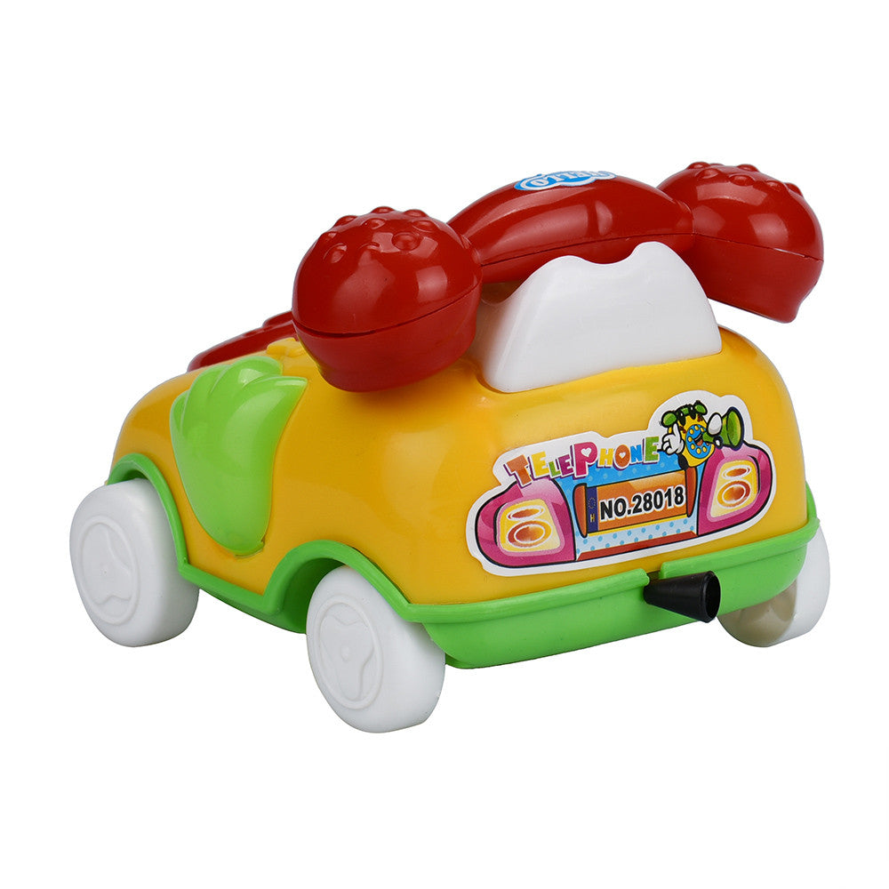 New Educational Toys Cartoon Smile Phone Car
