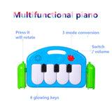 3 in 1 Rainforest Musical Lullaby Baby Activity Playmat Gym Toys  Mat