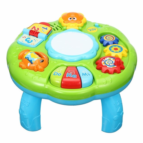 Educational Piano Pat Drum Musical Baby Activity Learning Table Game
