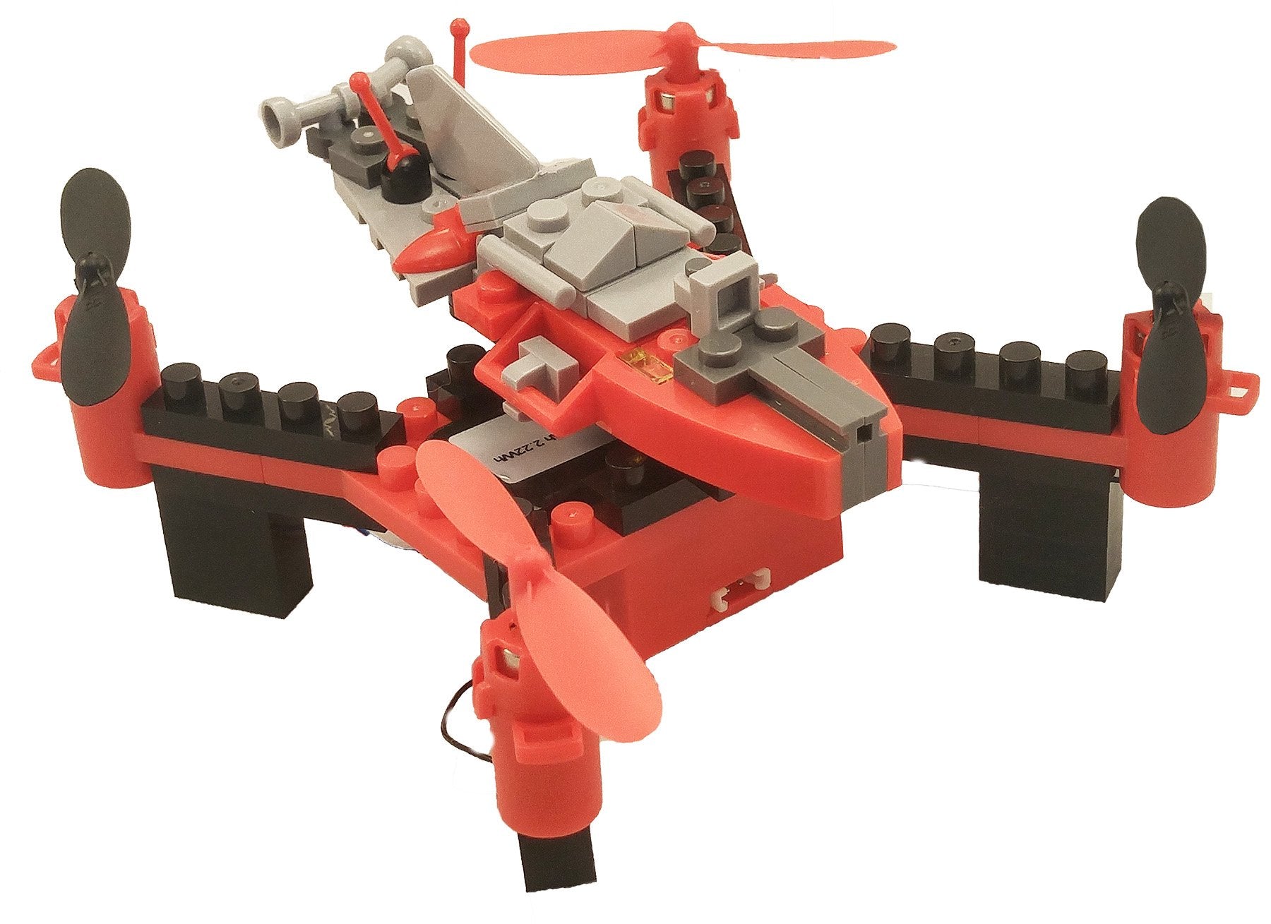 DIY Building Block Fly n Drive Space Racer Drone
