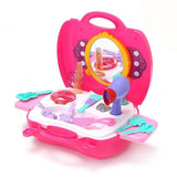 Pink Girls Cosmetics Toys Set Dressing Table Toys For Kids Children