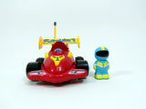 Azimport MC03R 4 in. Cartoon R & C Formula Race Car Toy for Toddler -