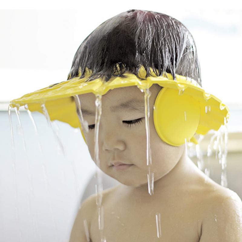 Adjustable Soft Baby Children Shampoo Bath Shower