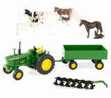B2BReplicas ERT15474A ERTL John Deere Farming Playset Includes Model