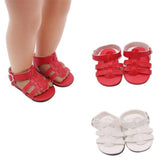 Baby Born Doll Shoes Dress Sandals For 18 Inch