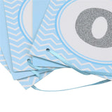 Blue Letter ONE Baby Birthday Party Banner DIY One