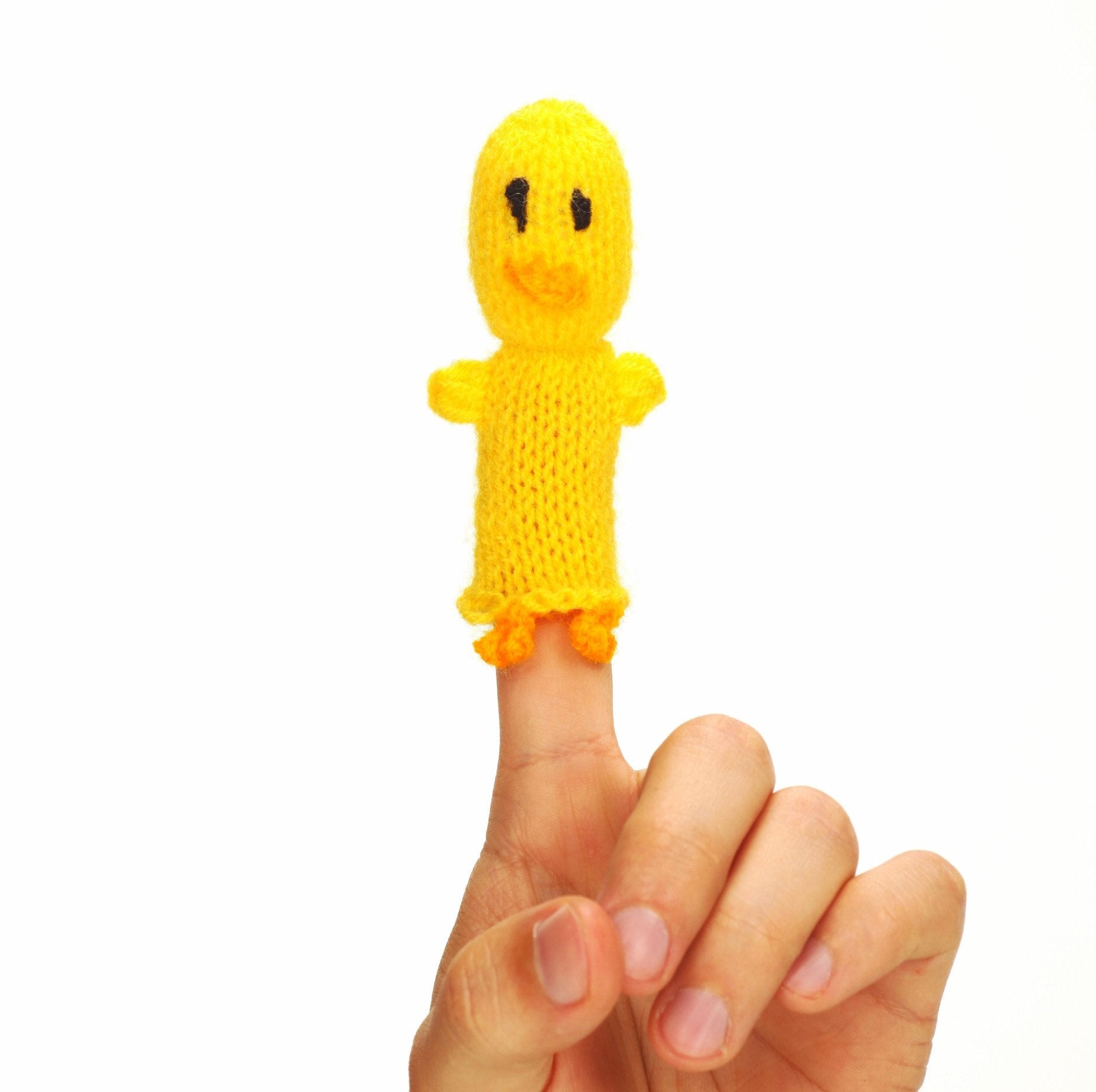 Baby Chick Finger Puppet