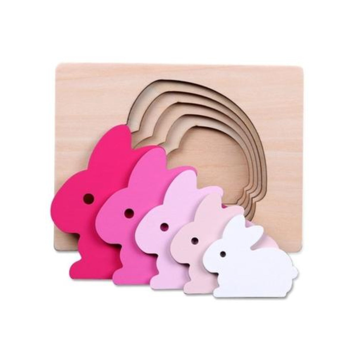 Laser Cut 3D Wooden Rabbit Animal Puzzle for Toddlers 3D Puzzles Toys -  China Wood Animal Puzzle and Wood Intelligence Toy price
