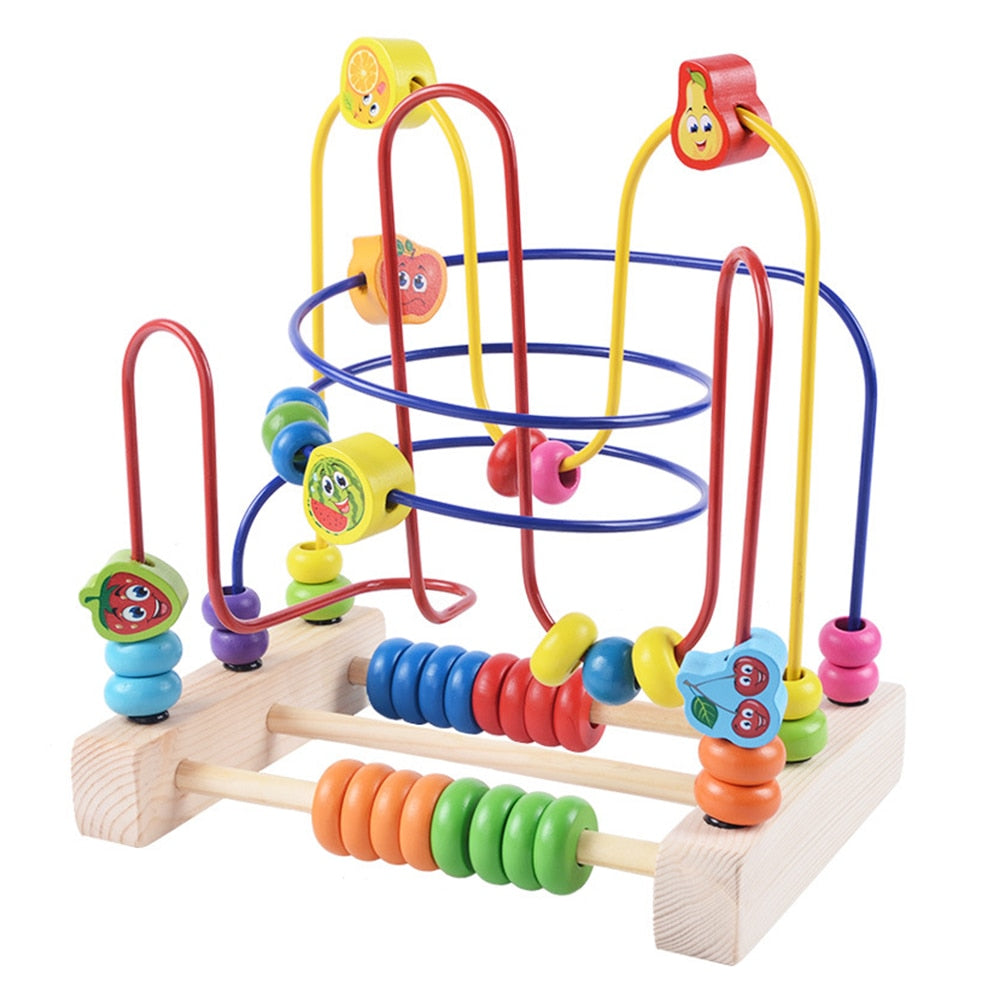 Colorful Childhood Learning Wooden Toys Fruit