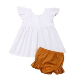 Cute Newborn Infant Baby Girl Summer Clothes set