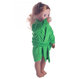 Cute Soft Robe Dolls Robe Fit For 18 inch Our