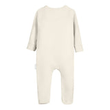 Nature's Hug: Organic Baby Unisex Romper/Jumpsuit-Unbleached and
