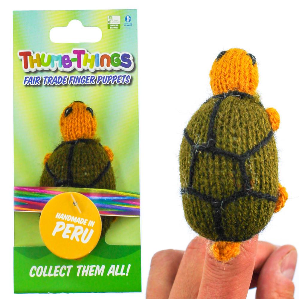 Desert Tortoise Finger Puppet