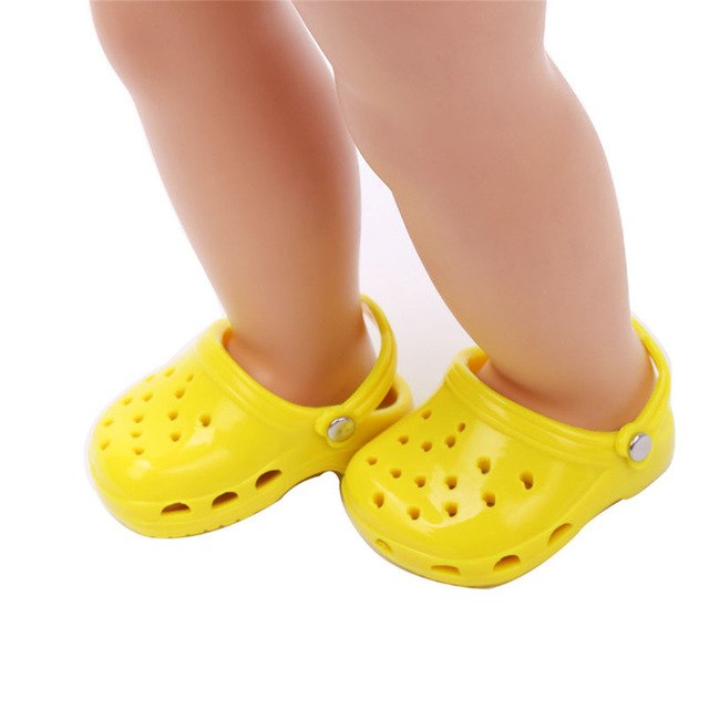 Fashion 2018 Doll Shoes Solid Slippers For 18 Inch
