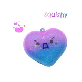 Galaxy Love Heart Squishy S Rising Cartoon