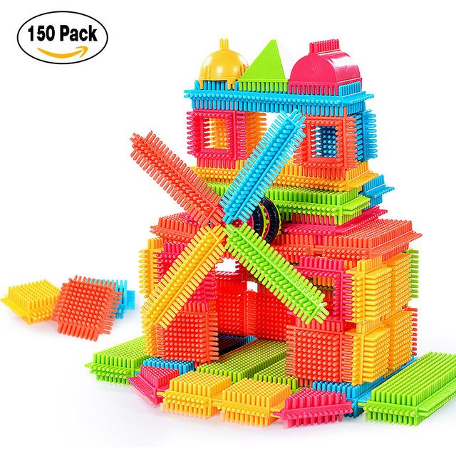 Hot Sale 150pcs Bristle Shape 3D Building Blocks