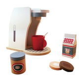 Wooden Breakfast Coffee Toy Set