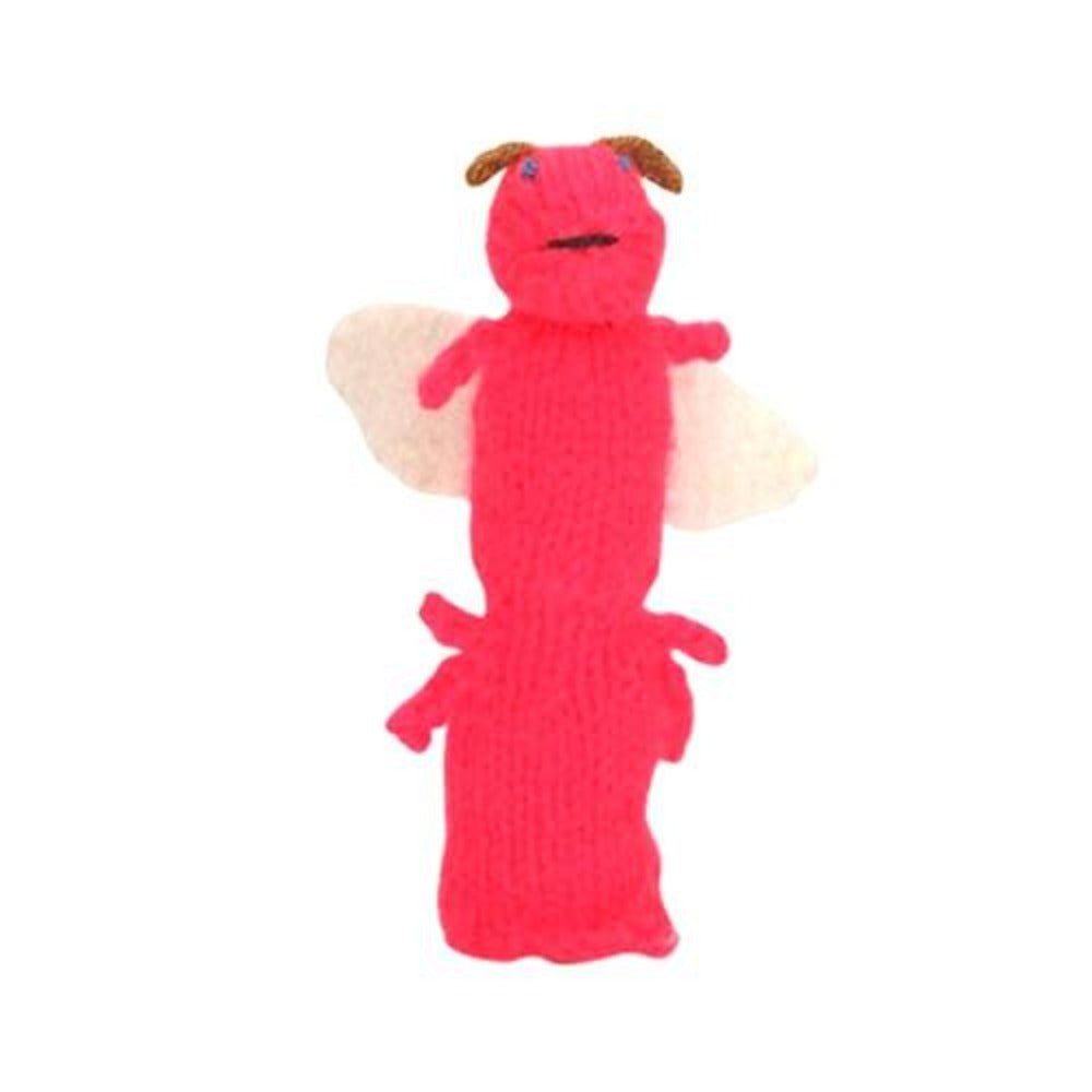 Firefly Finger Puppet (red)