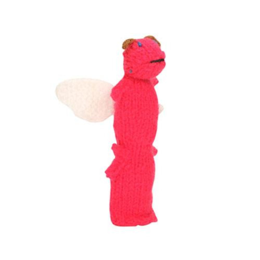 Firefly Finger Puppet (red)