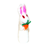 Easter Bunny Finger Puppet (white)