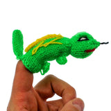Chameleon Finger Puppet
