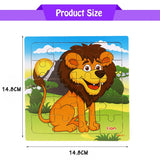 New Sale 38 Style Cartoon Wooden Puzzle Children Animal/ Vehicle