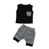 New Summer Infant Toddler Clothes Set Baby Boys