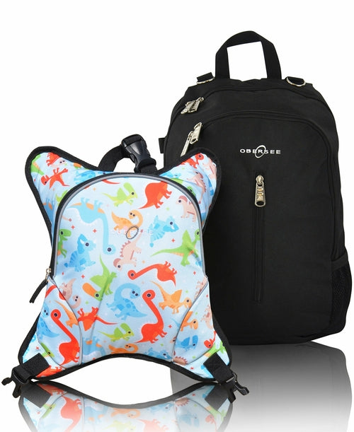 Obersee Rio Diaperbag Backpack | Detachable Bottle Cooler | Large Size