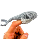 Pacific Gray Whale Finger Puppet