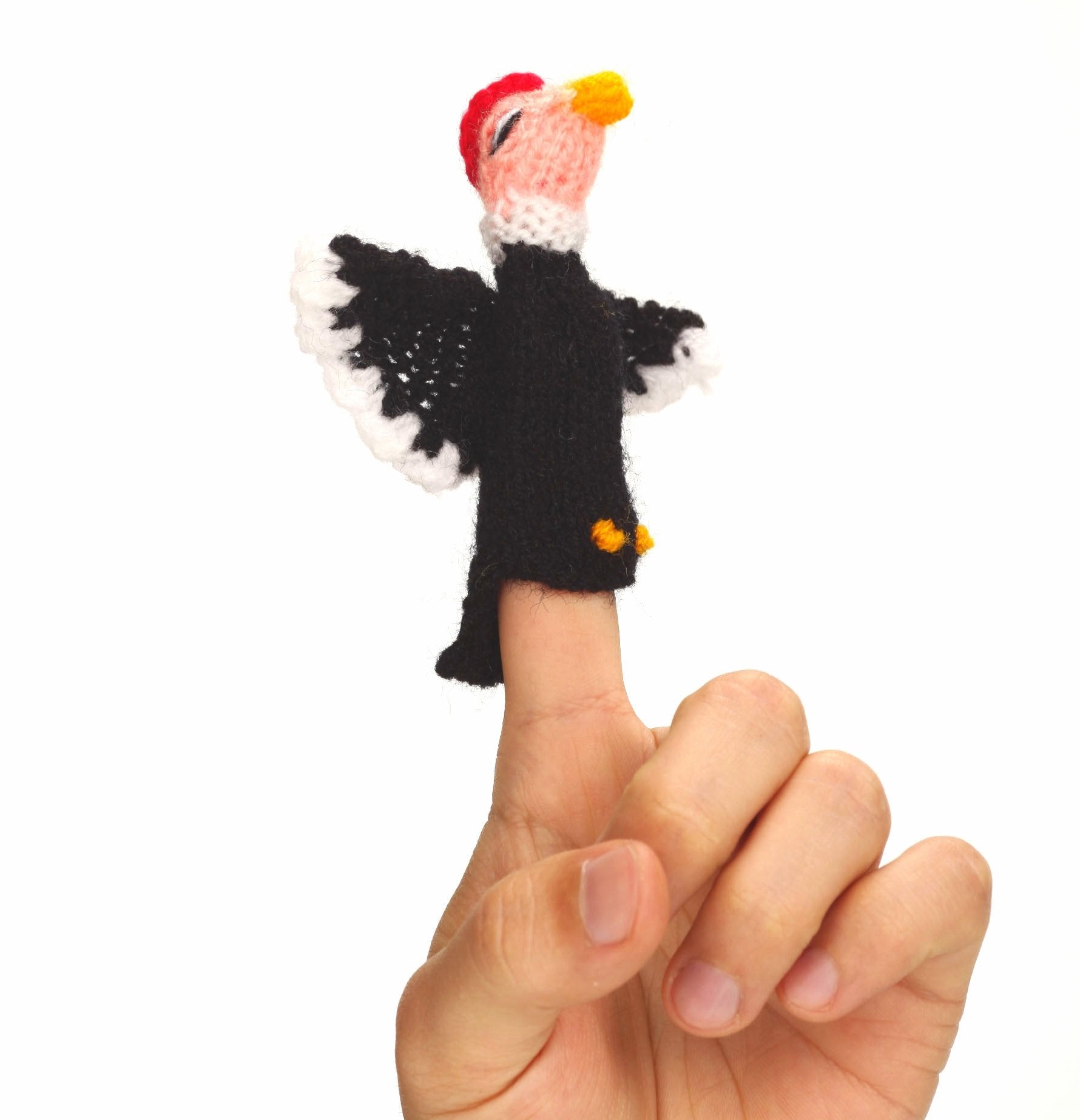 Condor Finger Puppet
