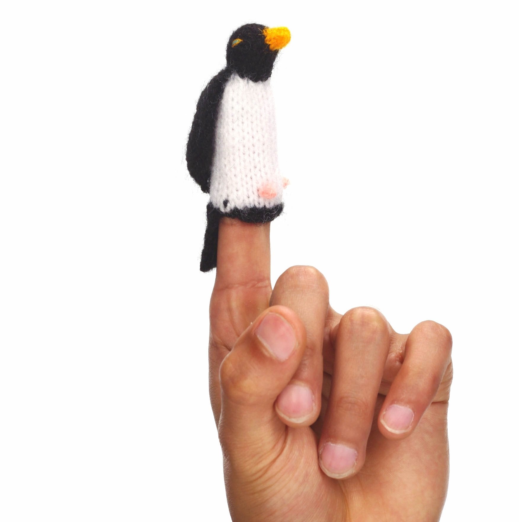 Penguin Finger Puppet