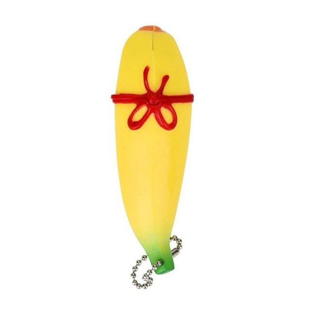 Tricks Novelty Squishy Funny Silicone Banana