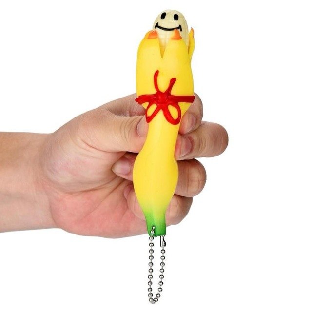 Tricks Novelty Squishy Funny Silicone Banana