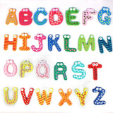Wooden Puzzle English Letters Jigsaw Board