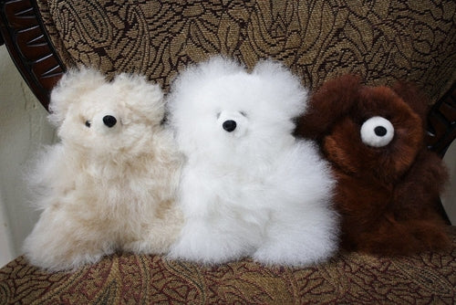 Alpaca Pocket Teddy Bears