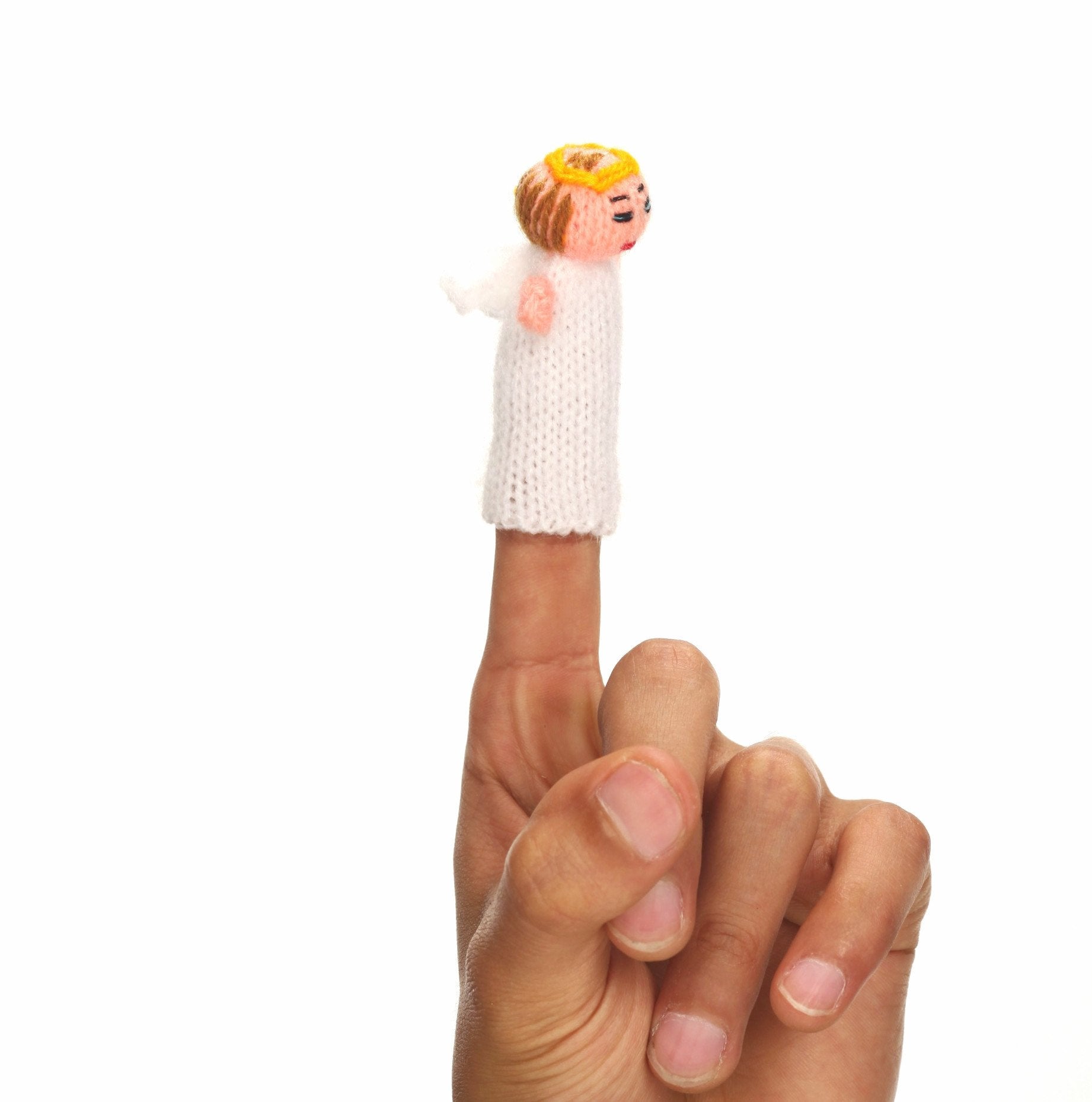 Christmas Angel Finger Puppet