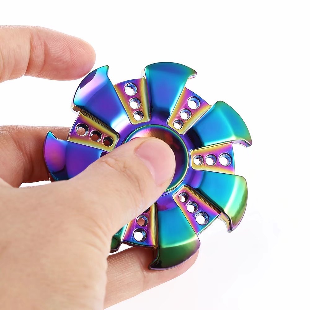 Colorful Zinc Alloy Fidget Spinner