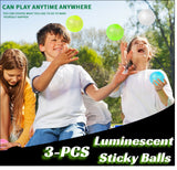 Luminescent Multi Color Glowing Sticky Ceiling Balls