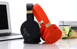 High quality wireless Bluetooth headphone with stereo sound