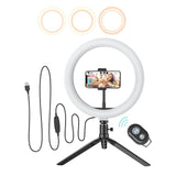 Photo Studio Fill Light Flash LED Phone Holder Selfie Stick bluetooth