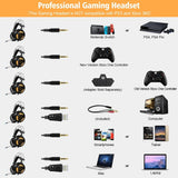 PS4 Gaming Headphones for computer Xbox One Headset with mic PC Games