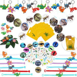 Dinosaur Party Favor for Kids Birthday Party Bags Toys Rings Bracelets