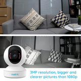 2.4G WIFI Camera 3MP Baby Monitor Full HD Indoor Home Security IP