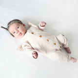 Fall Long Sleeve Kids Girls Jumpsuit for 9-24 Months Autumn knitted