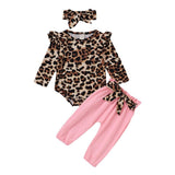 Toddler 3Pcs Outfits Clothing Set For Newborn Infant Baby Girls