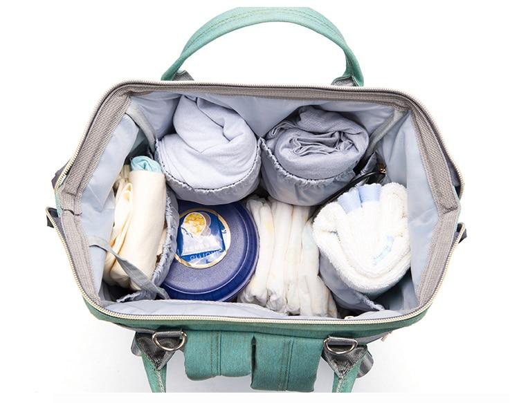 Baby diaper bag mommy stroller bags USB large capacity waterproof