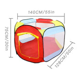 Folding Portable Playpen Baby Play Yard Tent With Travel Bag Indoor